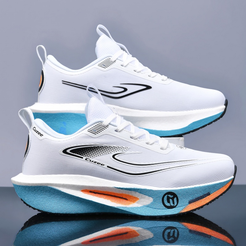 Men Running Shoes Carbon Board - огляд і ціна Breathable Mesh Athletic Shoes