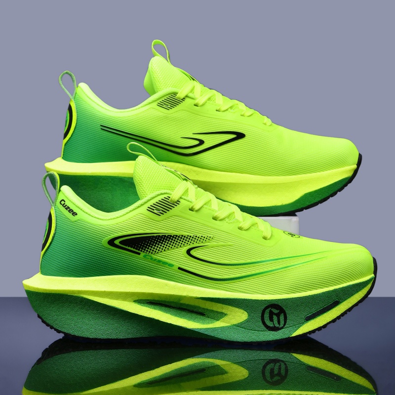 Men Running Shoes Carbon Board - огляд і ціна Breathable Mesh Athletic Shoes