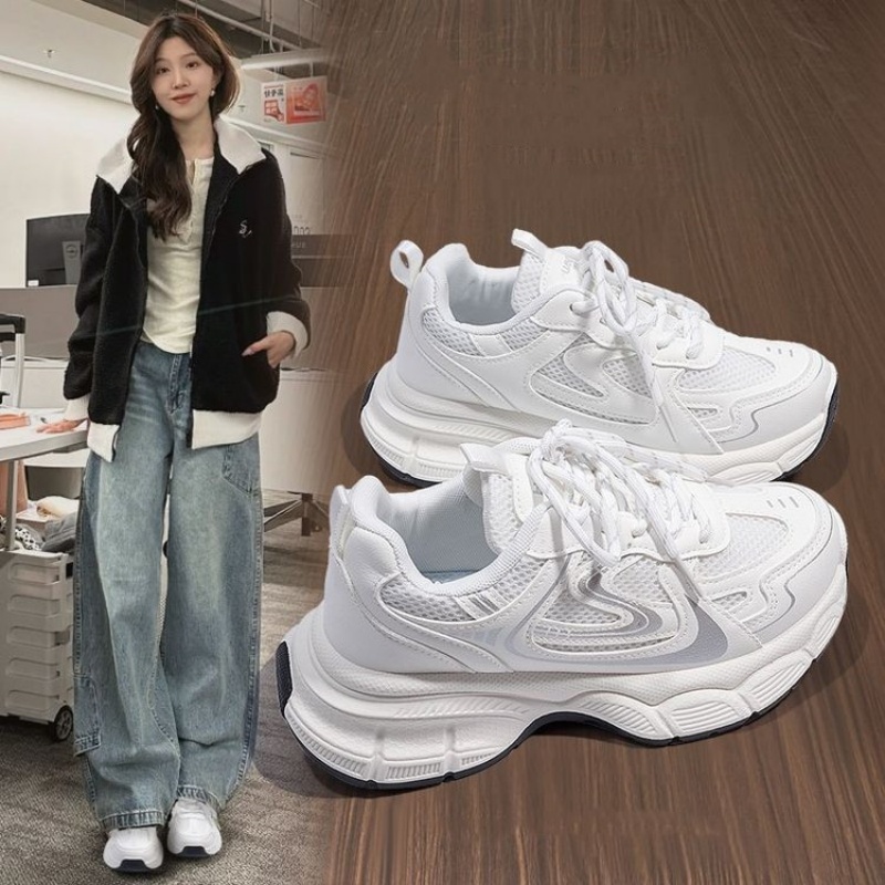 6 Styles Knitted Fabric Mesh S - огляд і ціна Knit Fabric Lace Up Sneakers