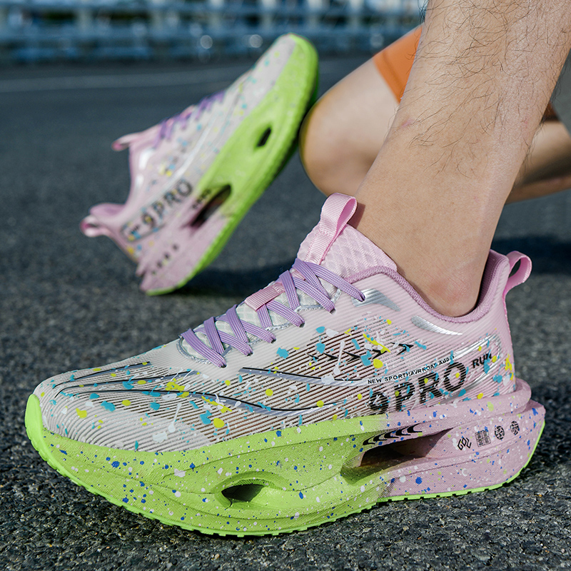 New Soft Sole Cushioning Men's - огляд і ціна Reflective Night Running Shoes