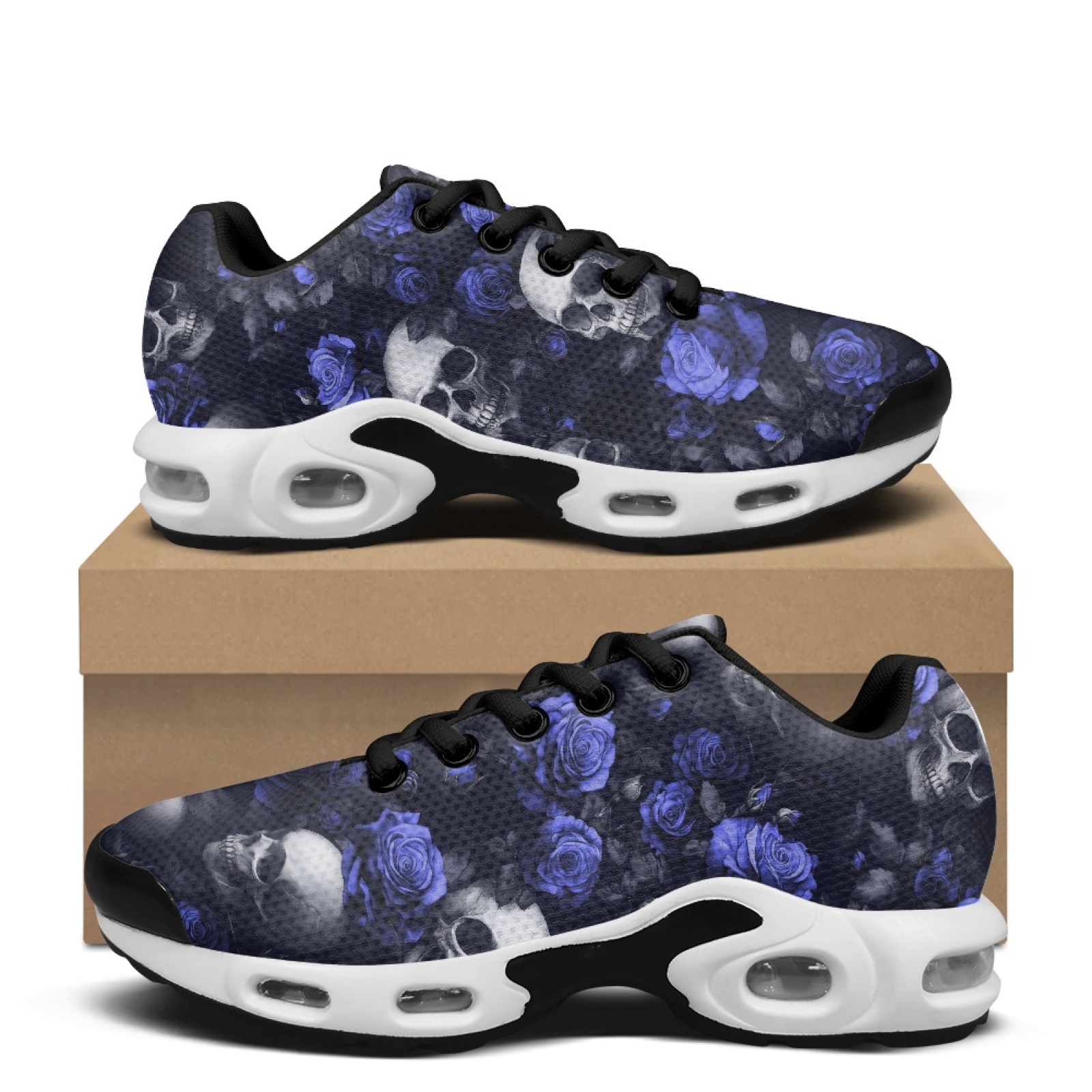 PENSTROLL Blue Rose Skull Mesh - огляд і ціна Air Cushion Jogger Shoes Men