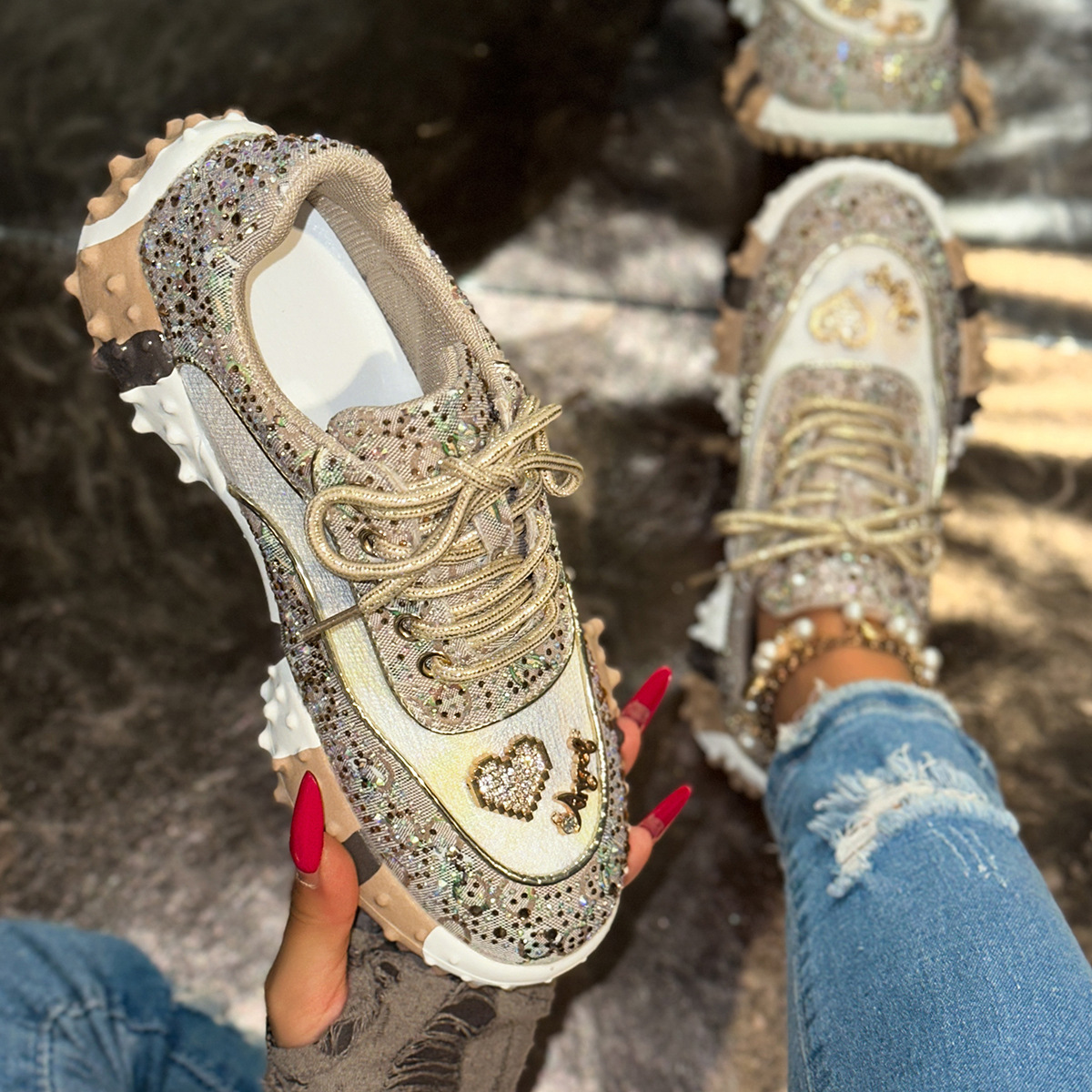 2026 Women's Spring Sports Lei - огляд і ціна Breathable Mesh Athletic Shoes