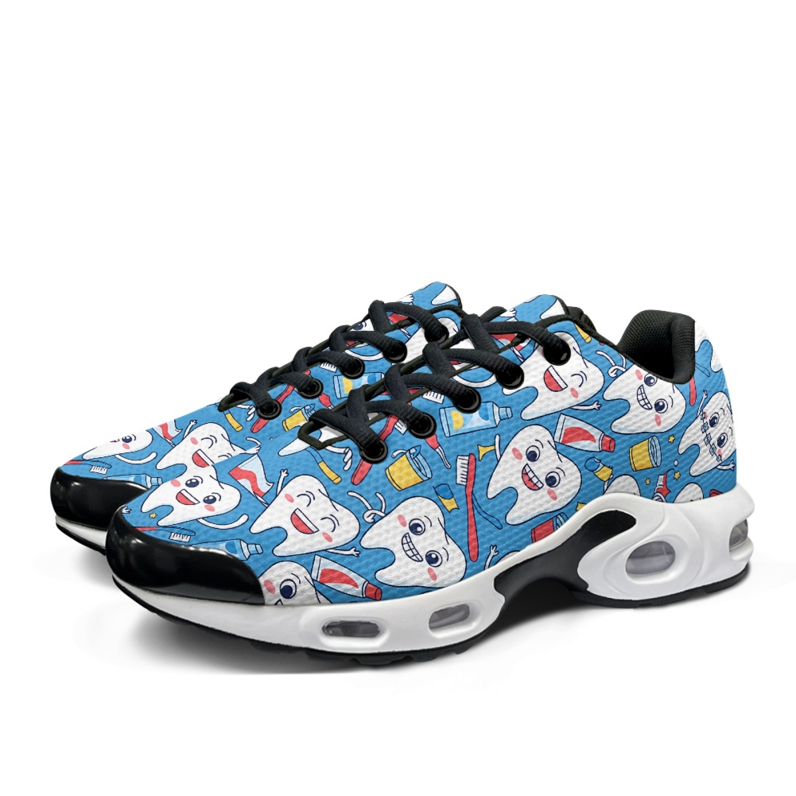 PENSTROLL Cute Cartoon Teeth A - огляд і ціна Air Cushion Jogger Shoes Men