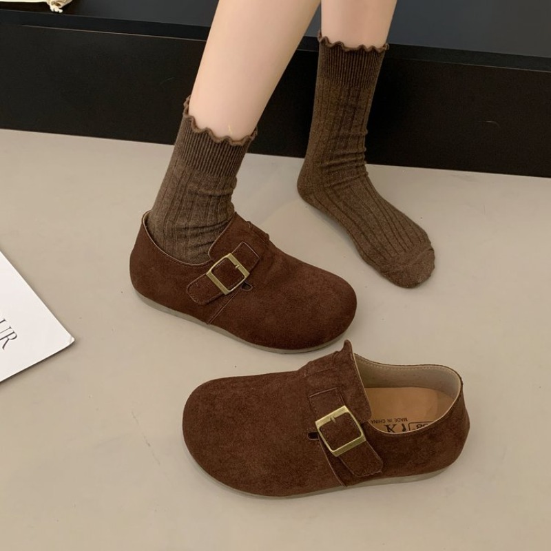 Women Suede Closed Back Birken - огляд і ціна Heels